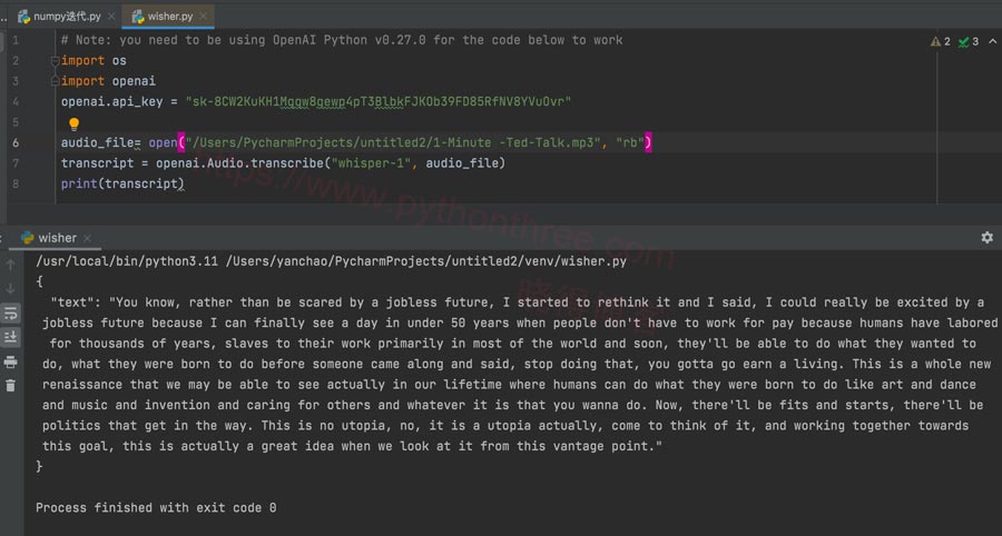 OpenAI推出语音转文本翻译Whisper API - 晓得博客 OpenAI推出语音转文本翻译Whisper API