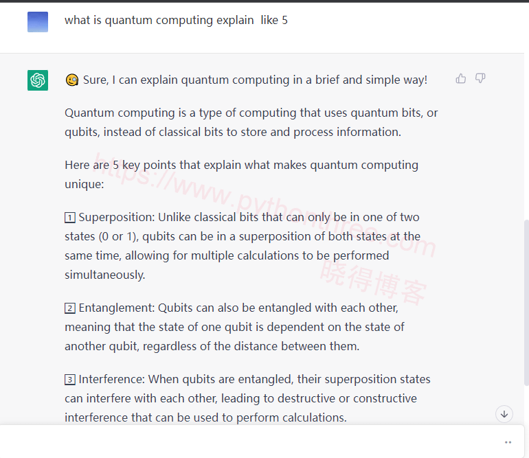 使用ChatGPT获得最佳结果的方法 - 晓得博客 描述提示ChatGPT响应复杂性