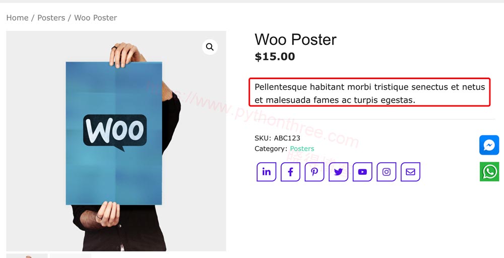 如何在WooCommerce添加产品 - 晓得博客 WooCommerce产品简短描述