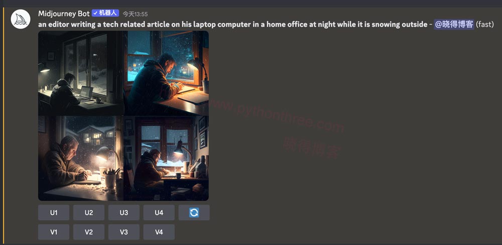 Midjourney AI是什么 - 晓得博客 使用Midjourney生成图像
