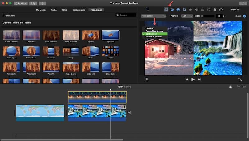 使用内置的免费视频编辑器 iMovie 压缩视频