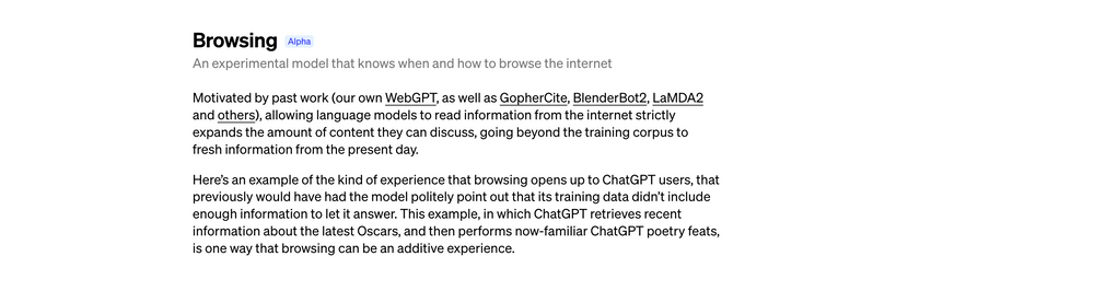 ChatGPT Web Browsing Plugin网页浏览插件