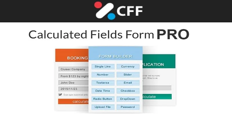 Calculated-Fields-Form插件WordPress动态计算表单插件
