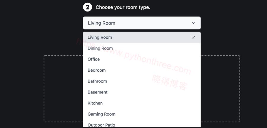 选择房间类型