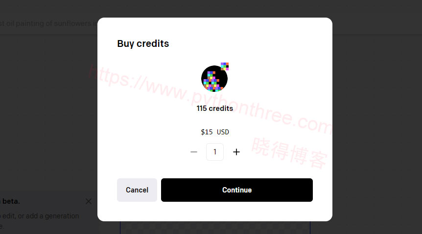 如何使用DALL·E 2创建图像 - 晓得博客 DALL-E 2 Cedits使用费用