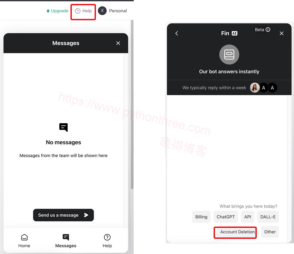 如何删除ChatGPT历史记录和帐户 - 晓得博客 删除ChatGPT帐户