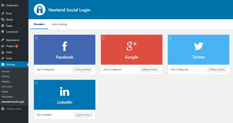 Nextend Social Login Pro插件WordPress社交帐户登录插件 - 晓得博客 WordPress社交帐户登录插件Nextend Social Login Pro插件功能