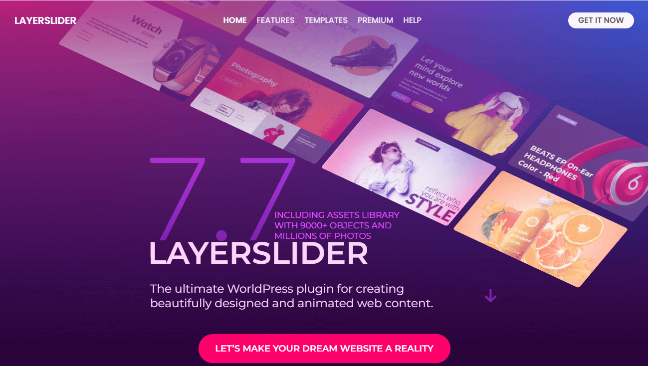 6个最佳WordPress滑块插件 - 晓得博客 LayerSlider滑块插件