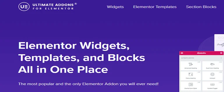 Ultimate Addons for Elementor插件
