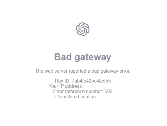 如何修复Bad Gateway Error 502错误