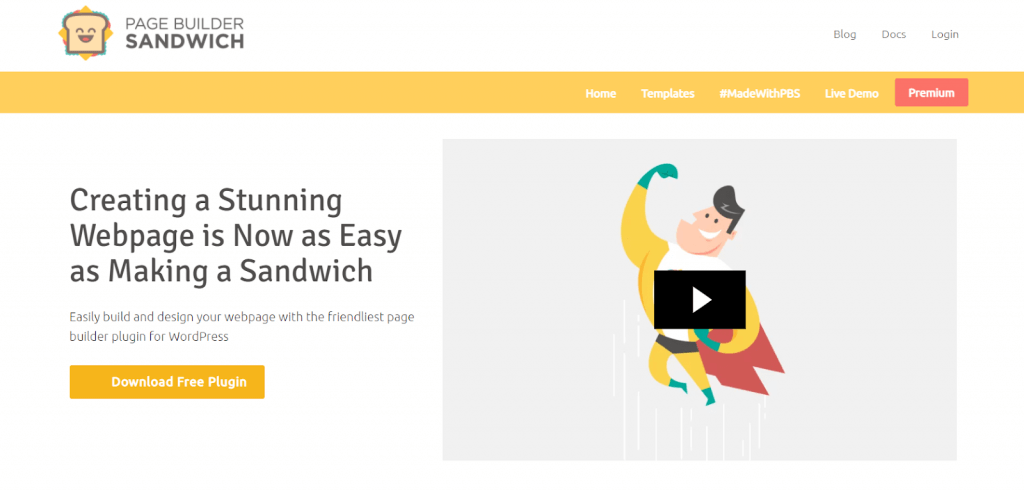 17个最佳WordPress页面构建器 - 晓得博客 Page Builder Sandwich页面构建器