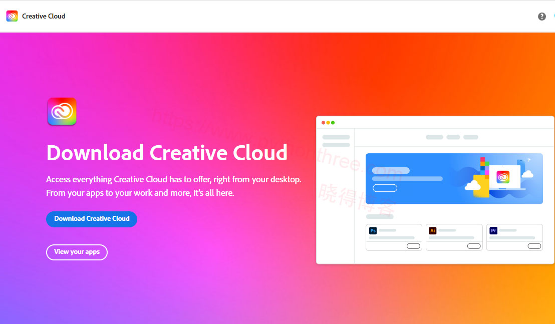 下载Adobe-Creative-Cloud