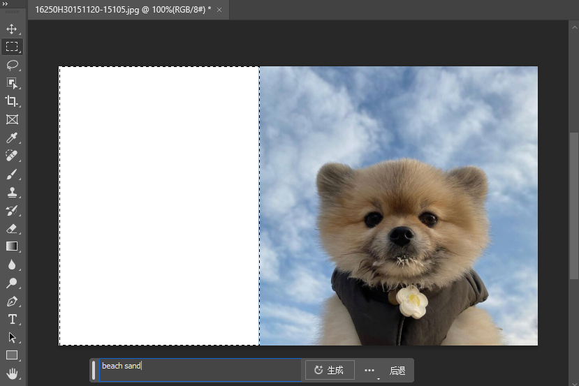 Photoshop AI怎么使用 - 晓得博客 使用Photoshop AI扩展图像