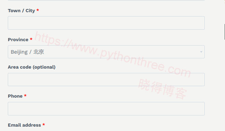 如何禁用WooCommerce postcode邮政编码验证 - 晓得博客 更改WooCommerce结帐页面字段的标签
