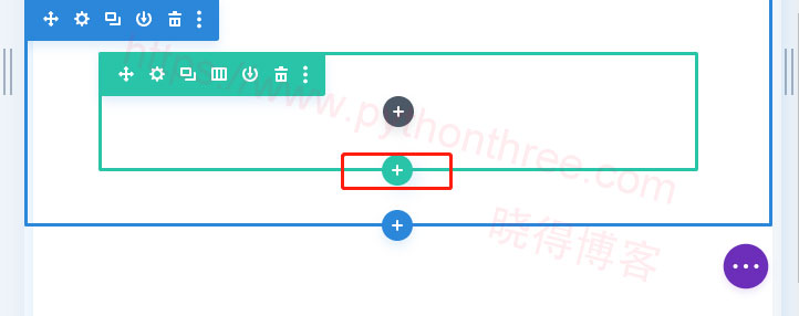 如何使用Divi Builder创建自定义404页面 - 晓得博客 Divi-Builder添加新Row行