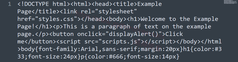 缩小HTML、CSS和JavaScript