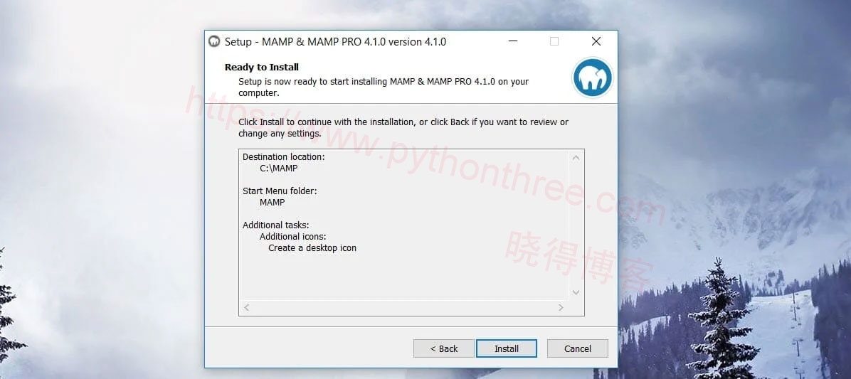 使用MAMP在Windows本地安装WordPress - 晓得博客 在计算机上安装MAMP