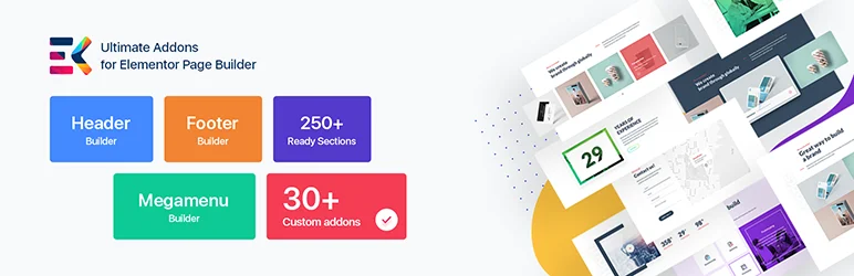 Elementor页面生成器插件ElementsKit Elementor addons