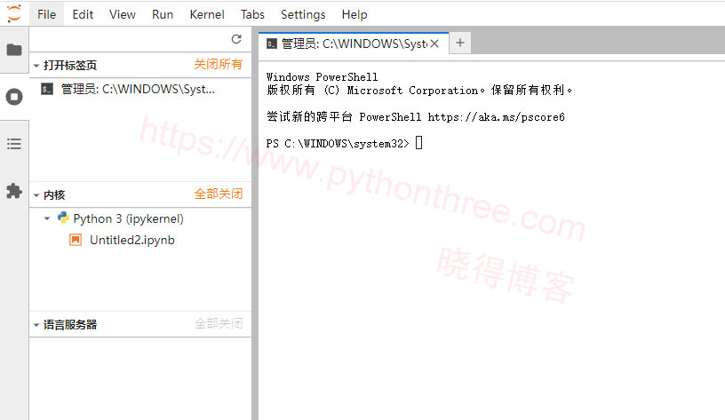 Jupyter Notebook和JupyterLab区别 - 晓得博客 JupyterLab终端和文本编辑器