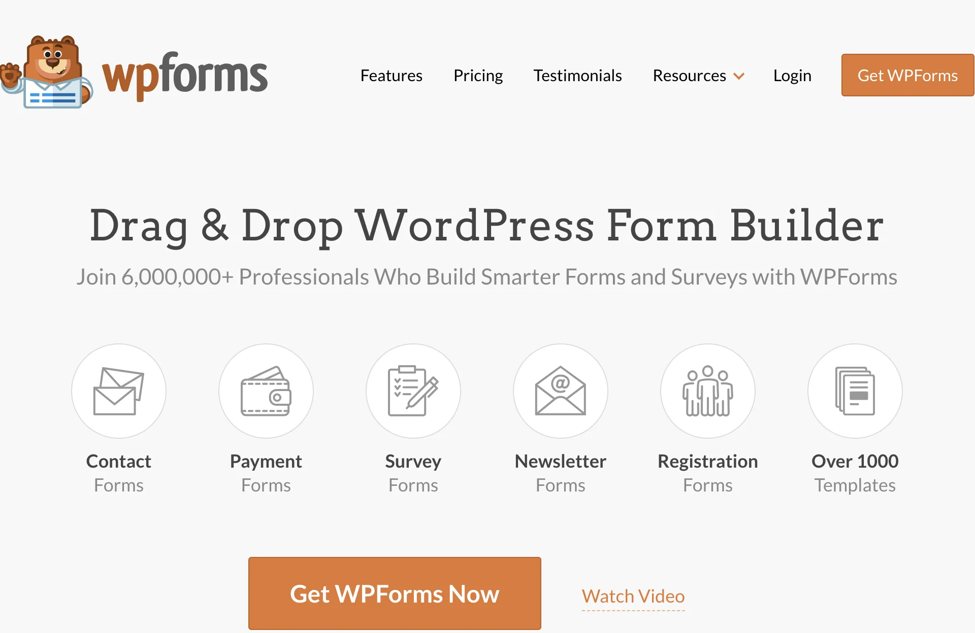 WordPress表单生成器WPForms Pro插件主要功能