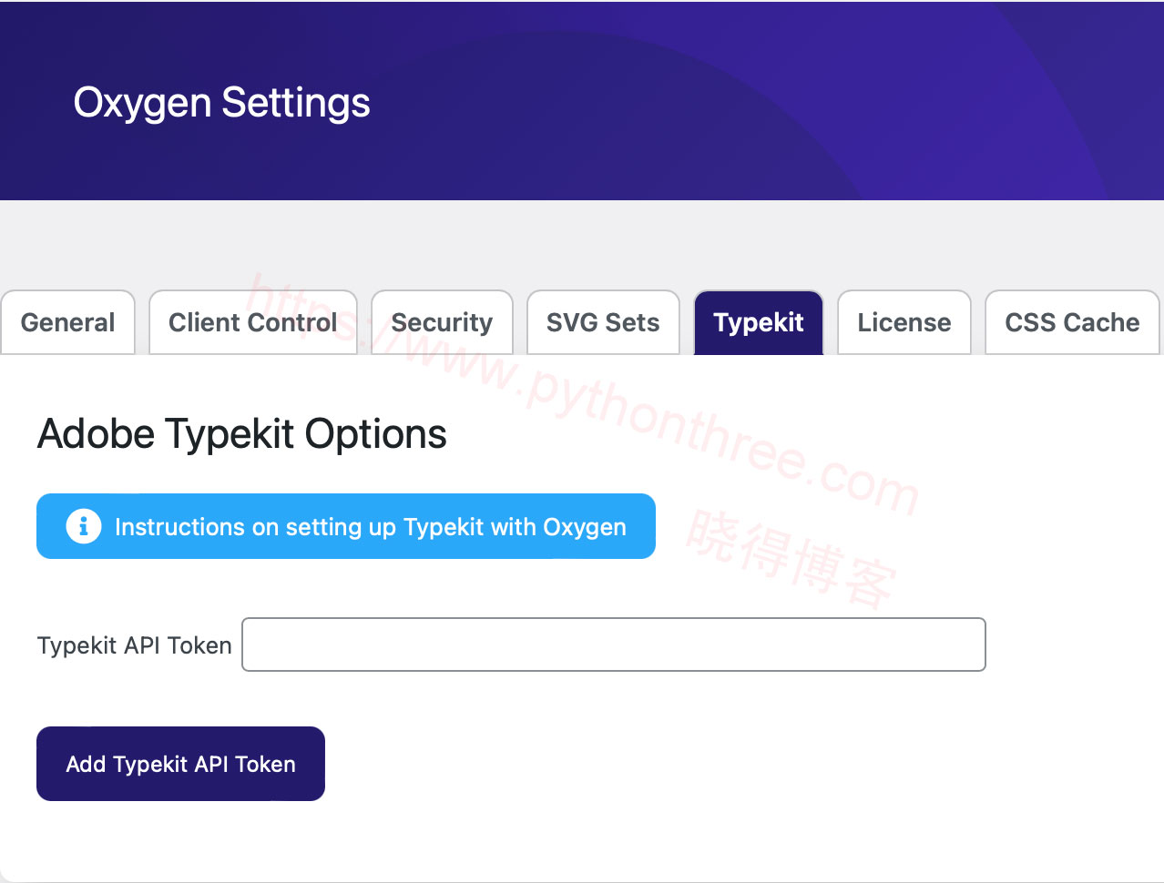 Oxygen Builder页面构建器Global Fonts全局字体 - 晓得博客 使用ADOBE字体