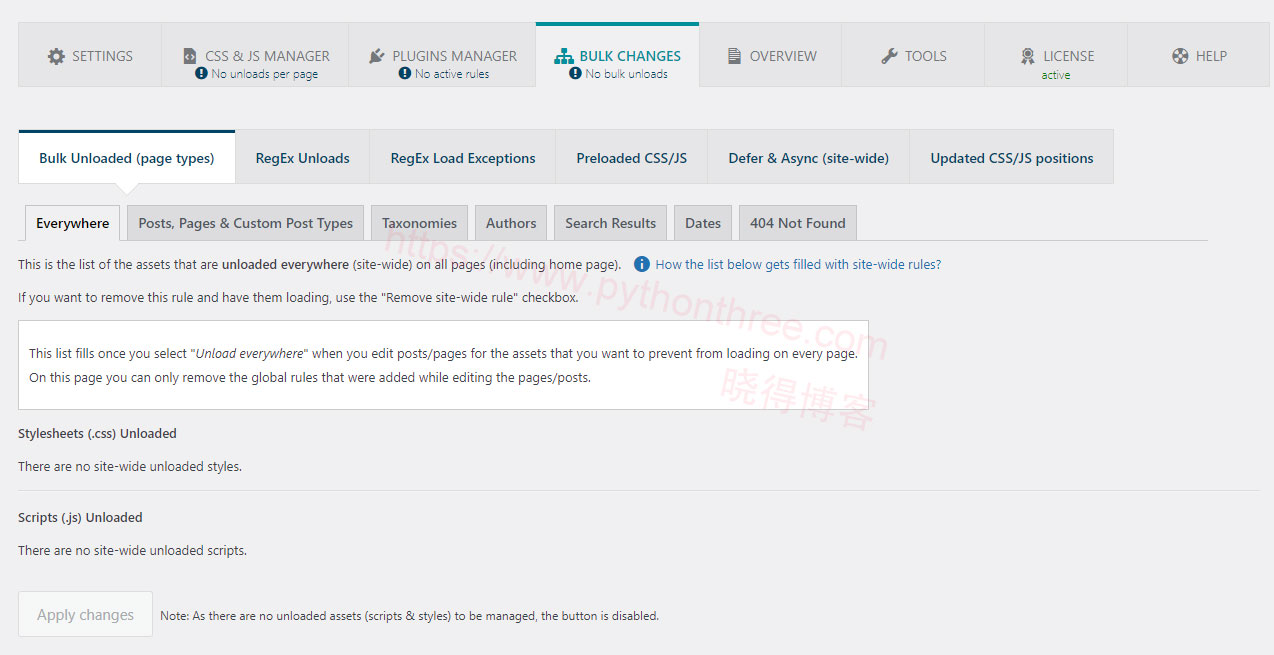 [2025]Asset Cleanup Pro插件使用WordPress性能优化插件教程 - 晓得博客 - WordPress插件