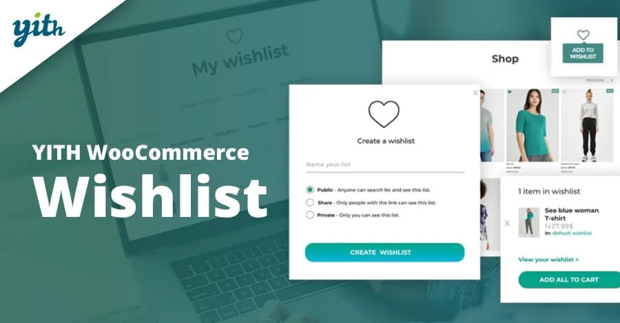 WooCommerce愿望清单YITH WooCommerce Wishlist